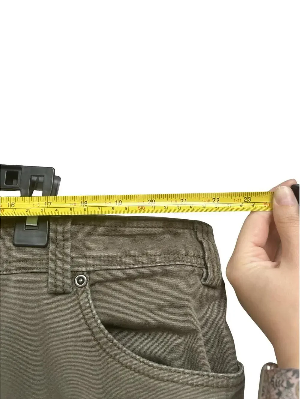 Duluth Trading Fire Hose‎ Pants Mens 46x30 Relaxed Fit DuluthFlex Canvas